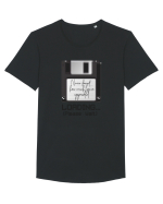 Loading - Please Wait Tricou mânecă scurtă guler larg Bărbat Skater