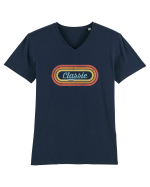 Classic Tricou mânecă scurtă guler V Bărbat Presenter