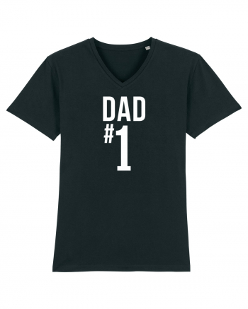 Number 1 Dad Black