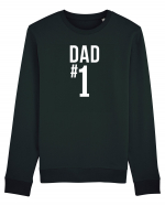 Number 1 Dad Bluză mânecă lungă Unisex Rise