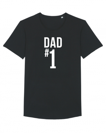 Number 1 Dad Black