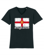 England Tricou mânecă scurtă guler V Bărbat Presenter