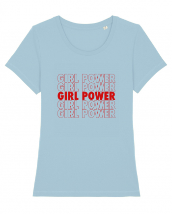 Girl Power Sky Blue