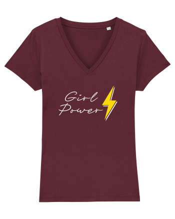 Girl Power Burgundy