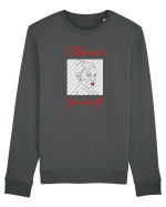 Choose Yourself Bluză mânecă lungă Unisex Rise