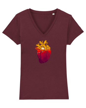 Heart Burgundy