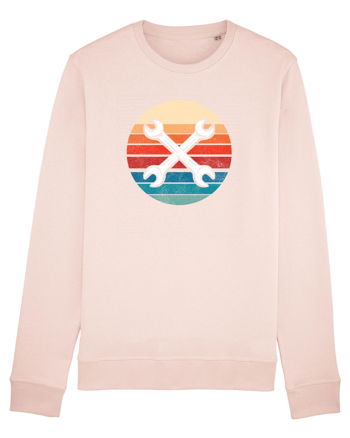 Bluză mânecă lungă Unisex Rise Candy Pink