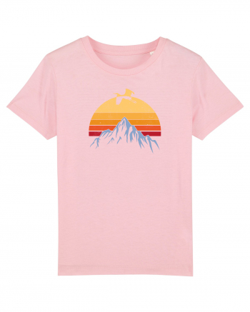 Vintage Mountain View. Cotton Pink