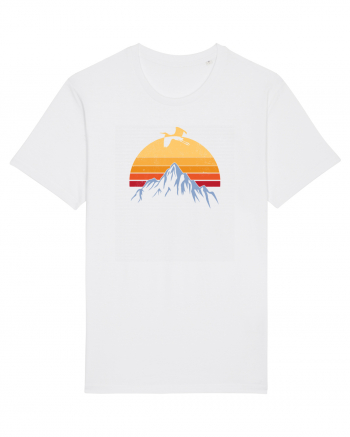 Vintage Mountain View. White