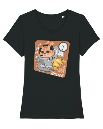 Embrace the dread crisis cat design Black