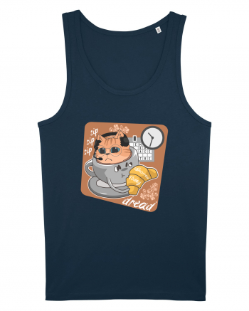 Embrace the dread crisis cat design Navy