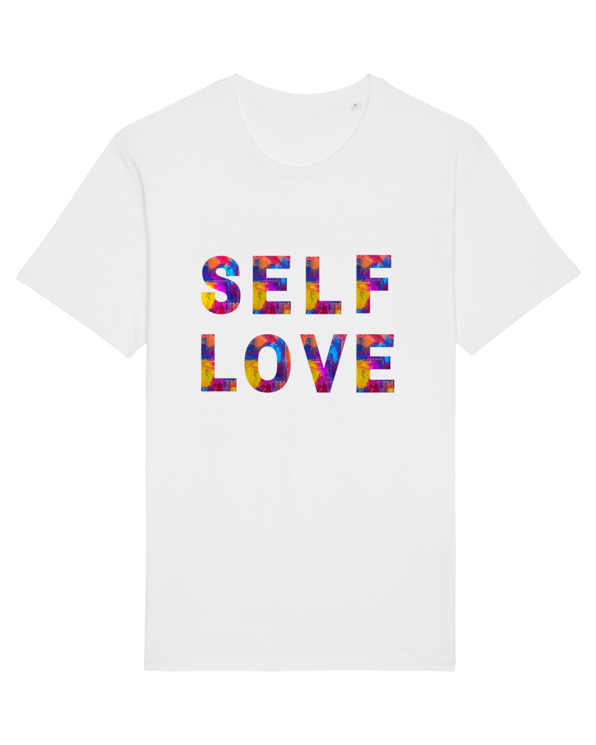Tricou mânecă scurtă Unisex Rocker White