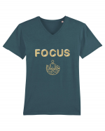 Focus Tricou mânecă scurtă guler V Bărbat Presenter