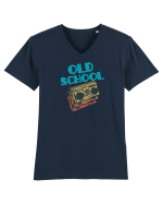 Old School Tricou mânecă scurtă guler V Bărbat Presenter