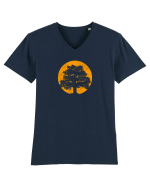 Oak  Tricou mânecă scurtă guler V Bărbat Presenter