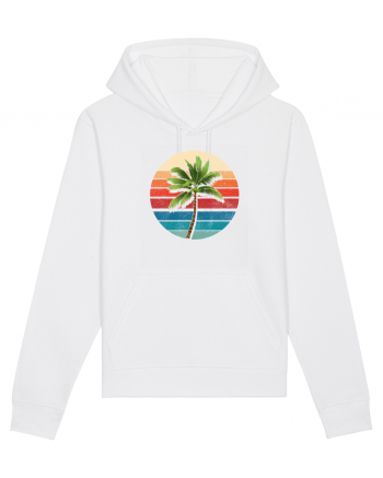 Palm Tree Vintage White