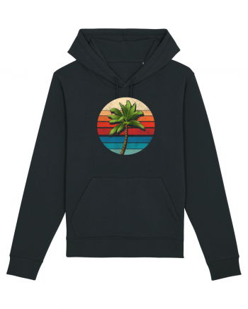 Palm Tree Vintage Black