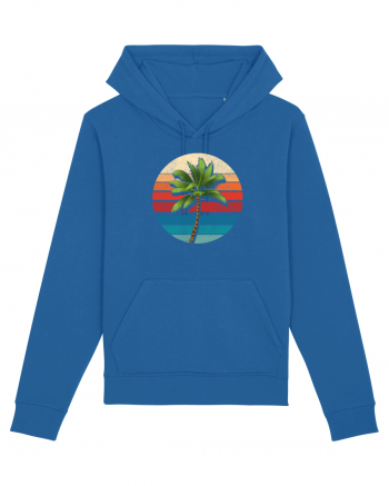 Palm Tree Vintage Royal Blue