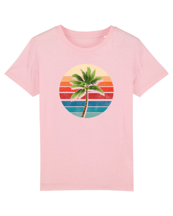 Palm Tree Vintage Cotton Pink