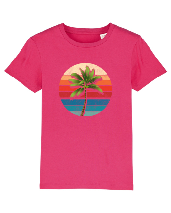 Palm Tree Vintage Raspberry