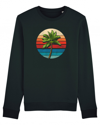 Palm Tree Vintage Black