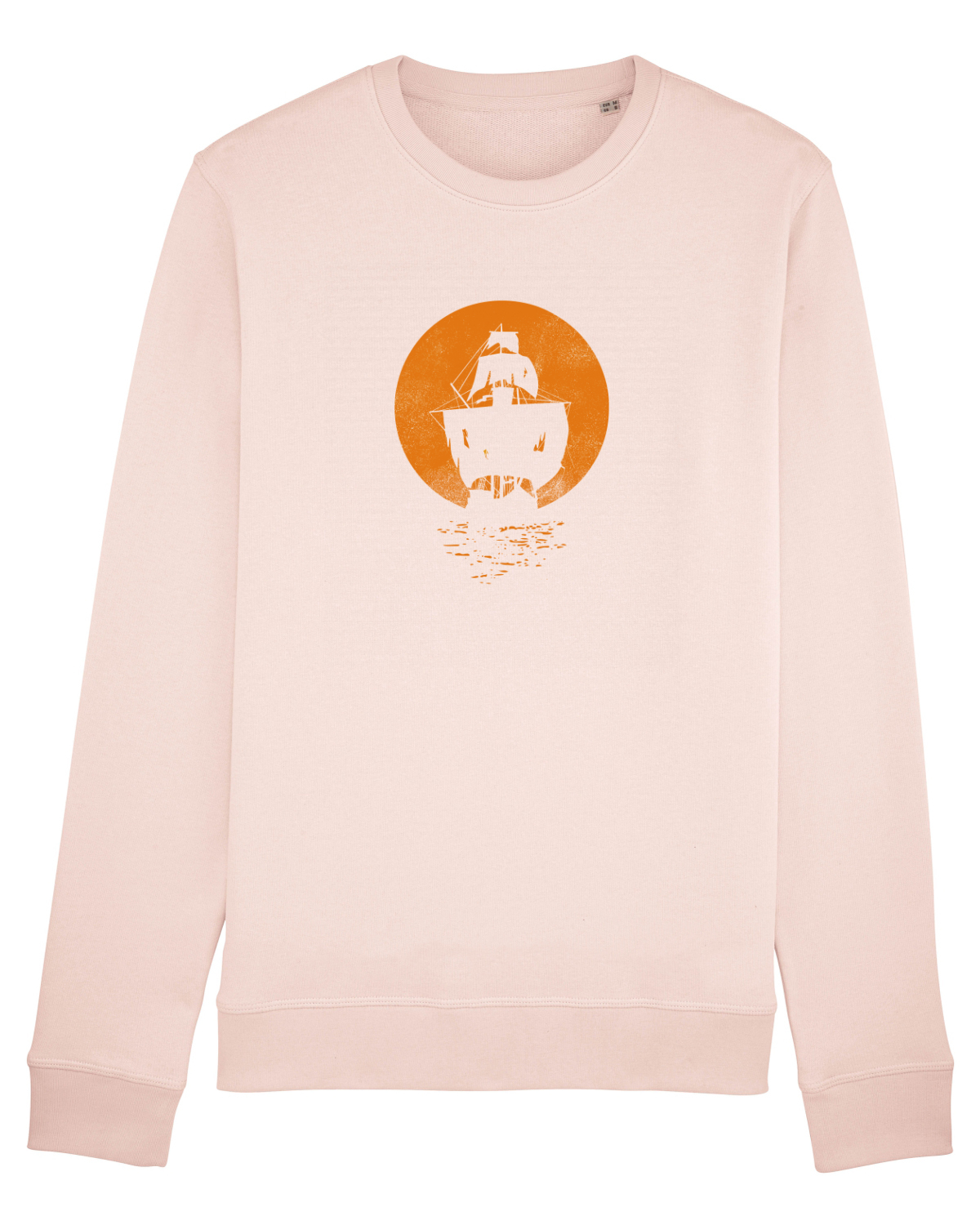 Bluză mânecă lungă Unisex Rise Candy Pink