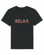 RELAX Tricou mânecă scurtă Unisex Rocker