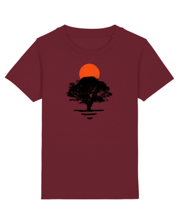 Tree of life. Burgundy