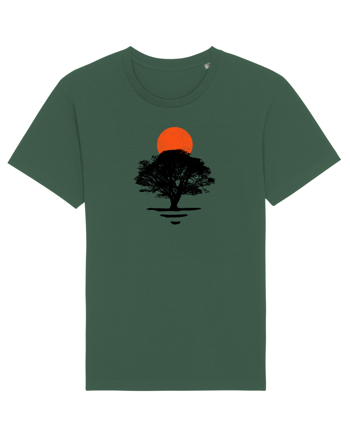 Tricou mânecă scurtă Unisex Rocker Bottle Green