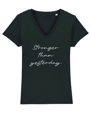 Stronger than yesterday Black