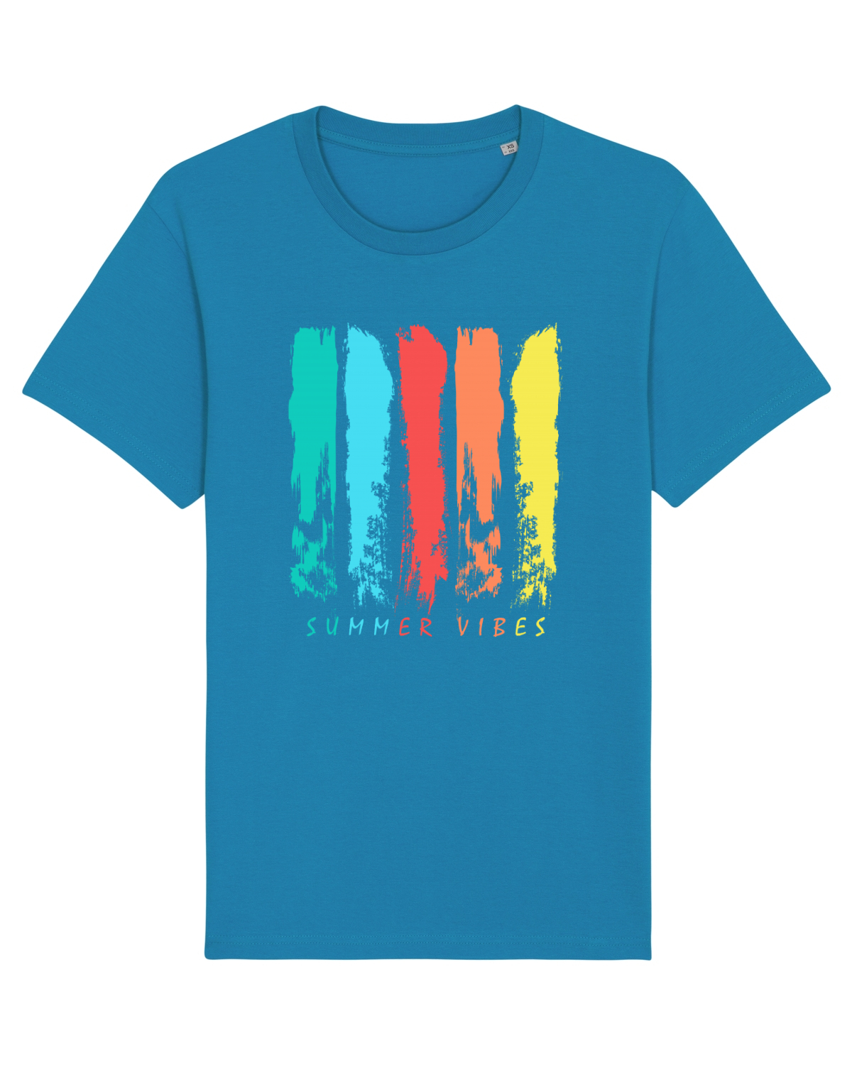 Tricou mânecă scurtă Unisex Rocker Azur