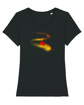 Comet over Sun Black