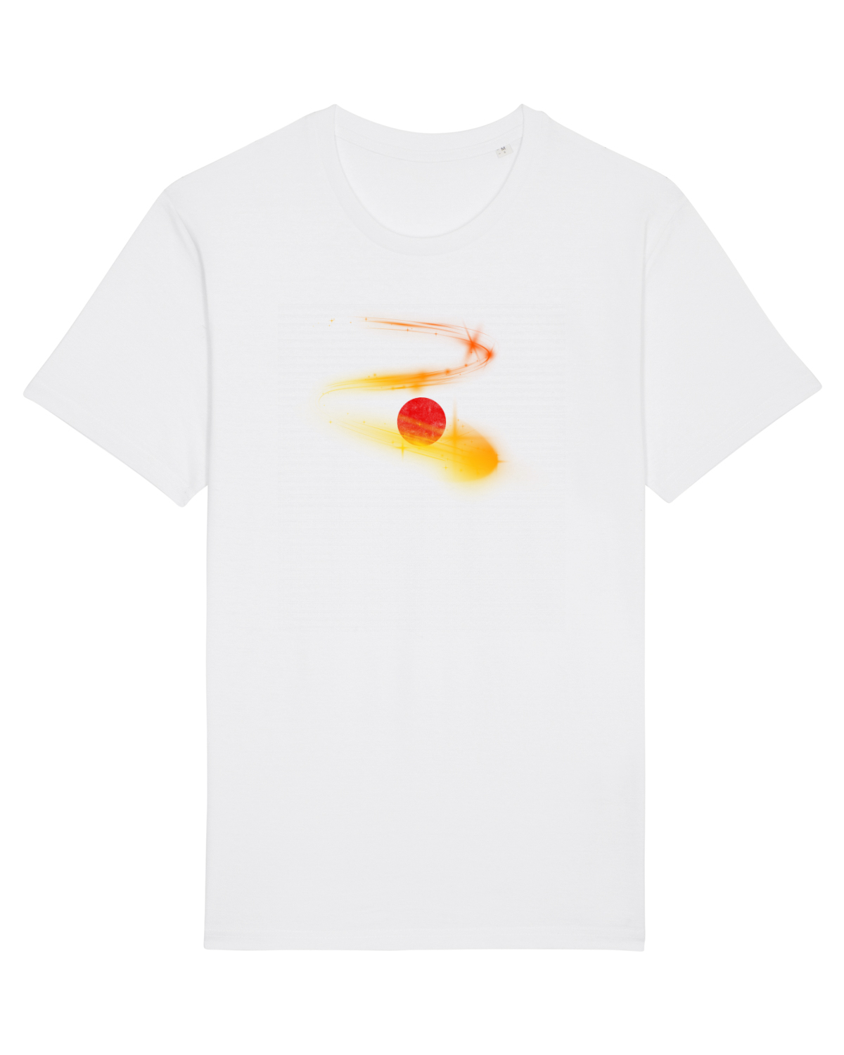 Tricou mânecă scurtă Unisex Rocker White