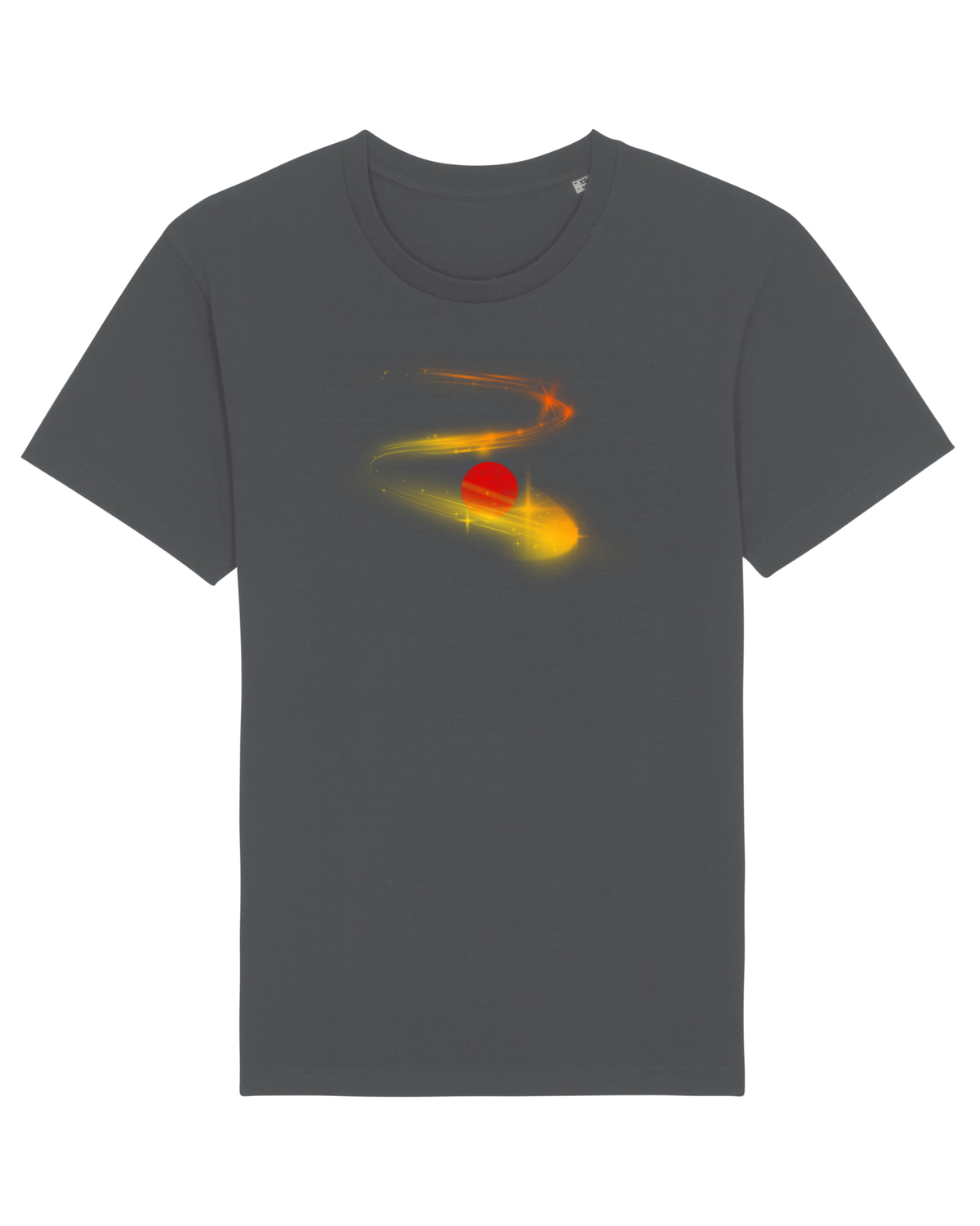 Tricou mânecă scurtă Unisex Rocker Anthracite