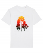 Forest Tricou mânecă scurtă Unisex Rocker