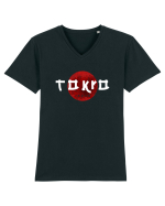 Tokyo Tricou mânecă scurtă guler V Bărbat Presenter
