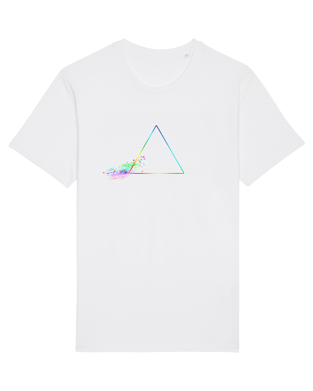 Tricou mânecă scurtă Unisex Rocker White
