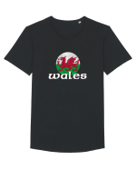 Wales Tricou mânecă scurtă guler larg Bărbat Skater