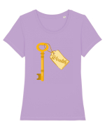 Wealth Tricou mânecă scurtă guler larg fitted Damă Expresser