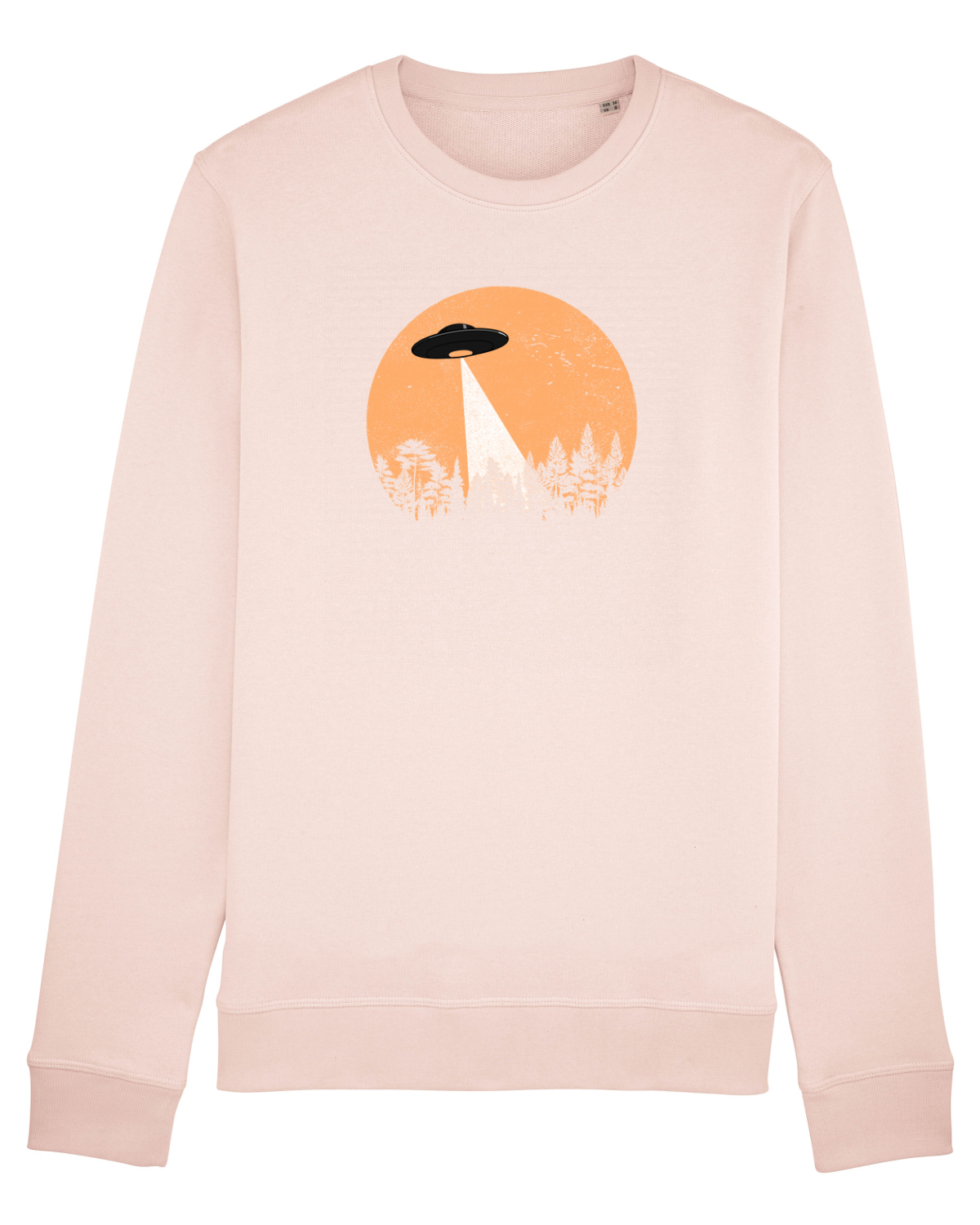 Bluză mânecă lungă Unisex Rise Candy Pink