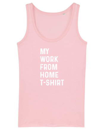Work from home shirt Cotton Pink