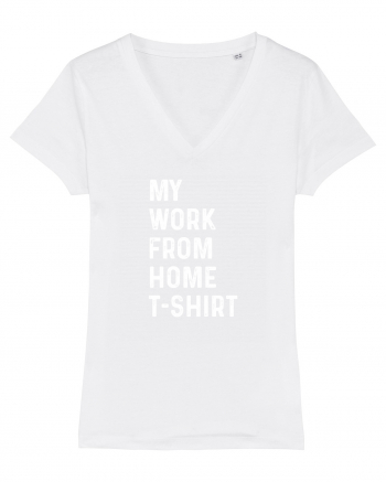 Work from home shirt White