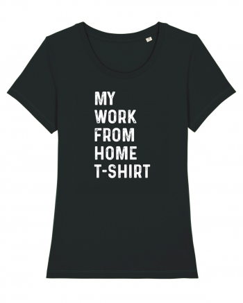 Work from home shirt Black