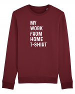 Work from home shirt Bluză mânecă lungă Unisex Rise