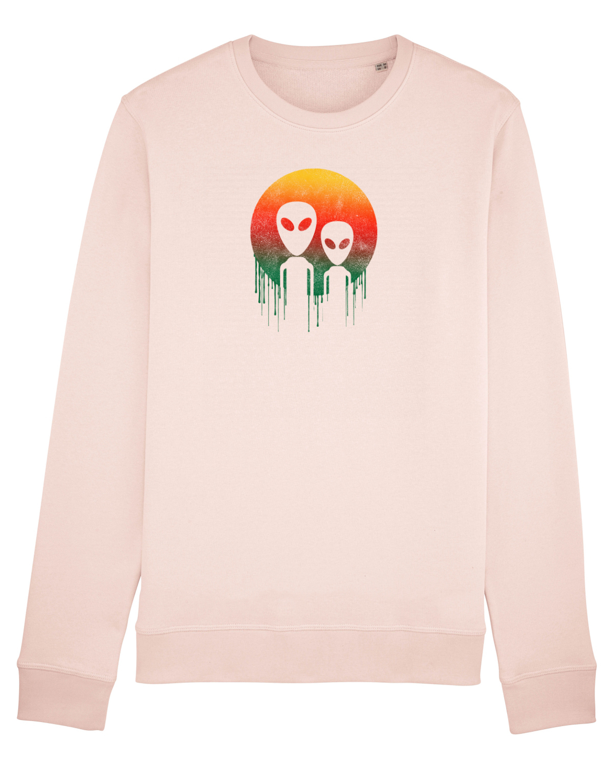 Bluză mânecă lungă Unisex Rise Candy Pink