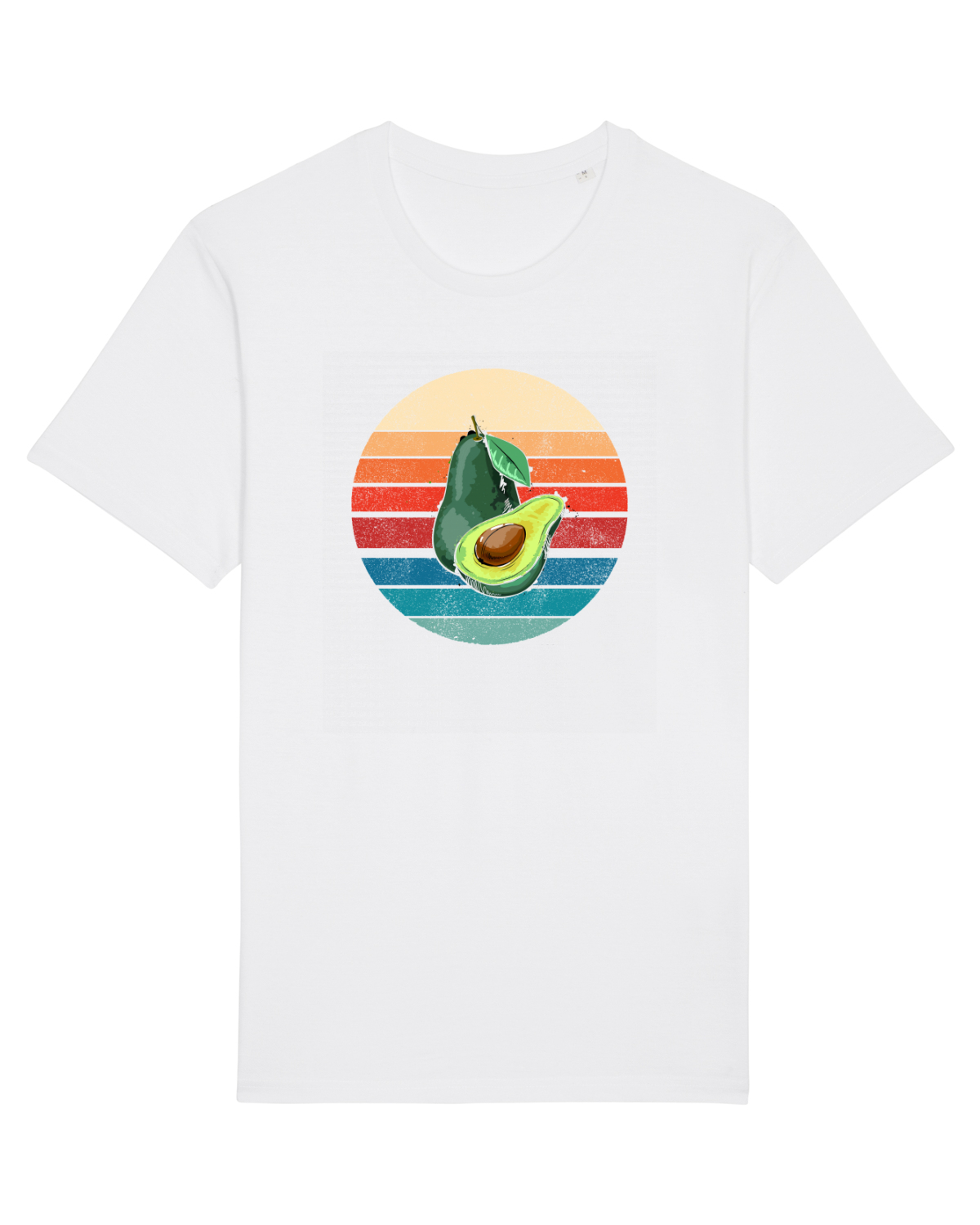 Tricou mânecă scurtă Unisex Rocker White