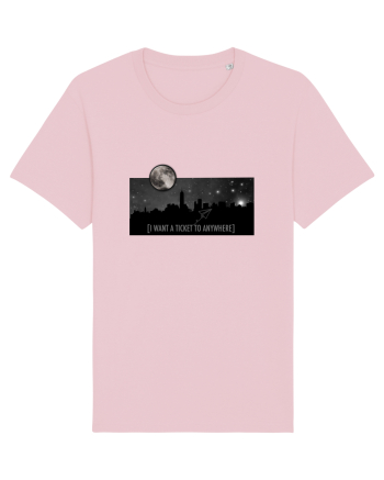 I Want a Ticket to Anywhere Cotton Pink