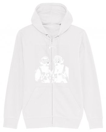 Cat and Dog  Astronauts White