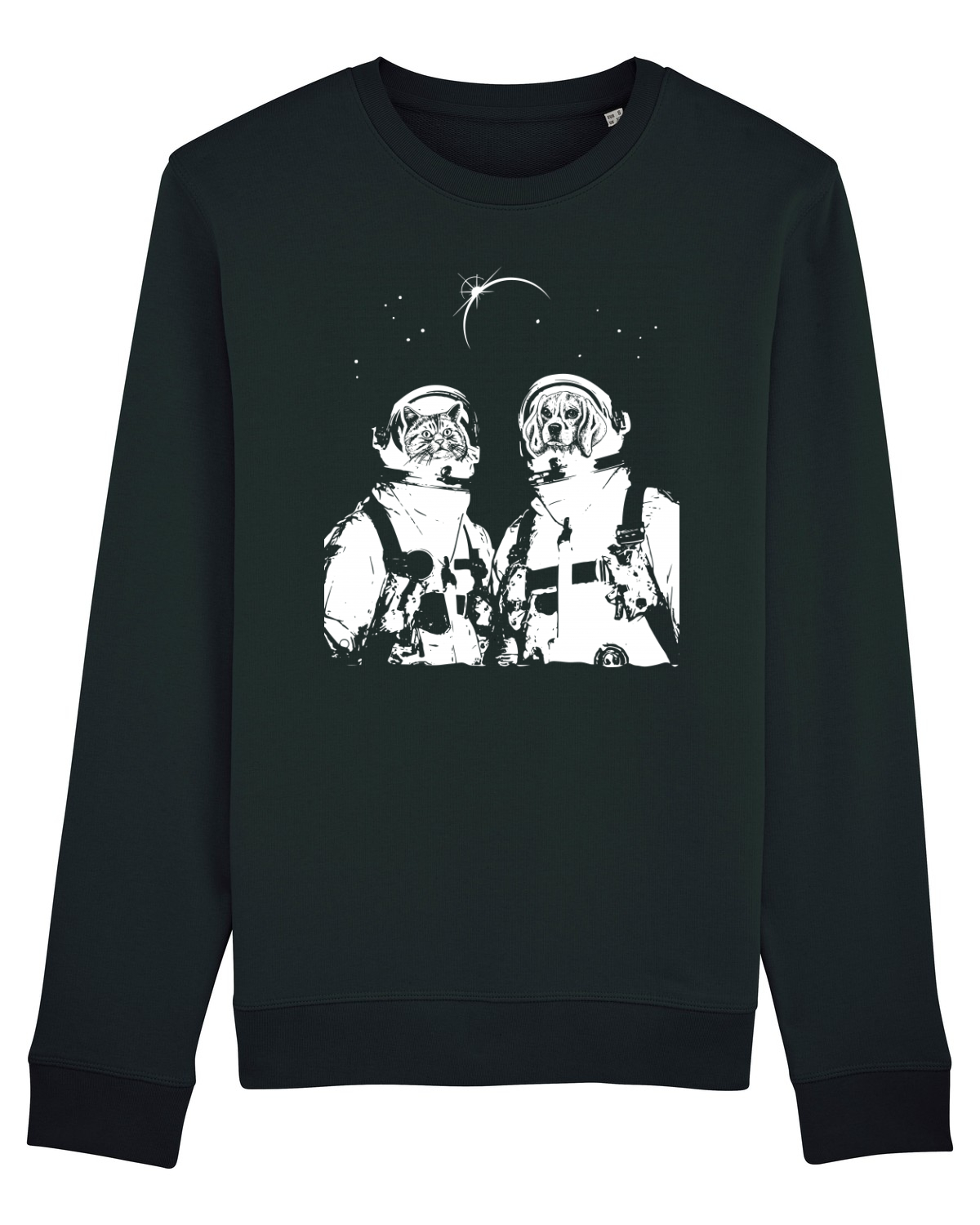 Bluză mânecă lungă Unisex Rise Black