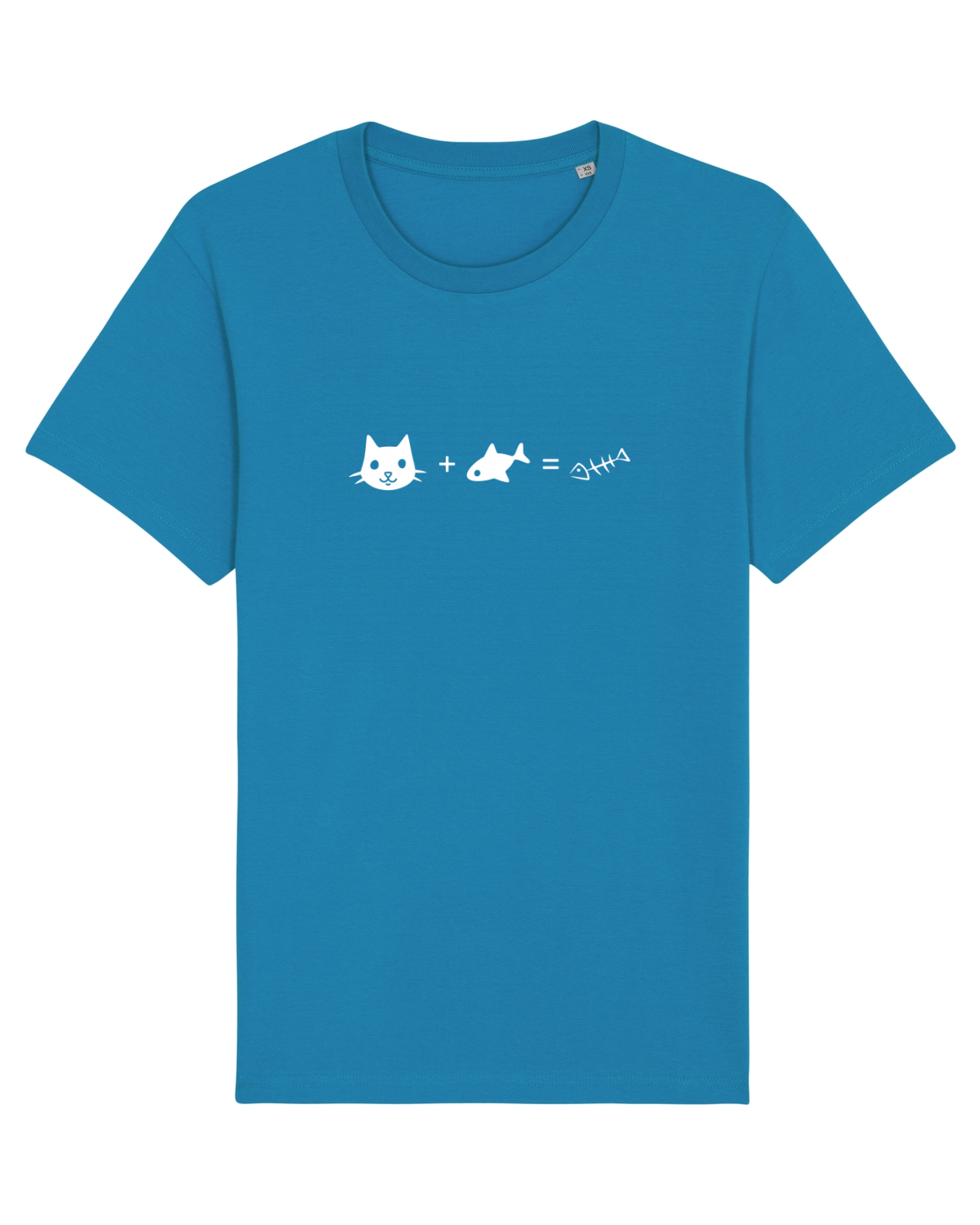 Tricou mânecă scurtă Unisex Rocker Azur